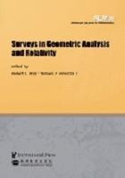 Surveys in Geometric Analysis and Relativity