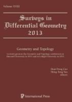 Surveys in Differential Geometry 2013
