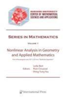 Nonlinear Analysis in Geometry and Applied Mathematics