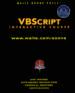 VBScript Interactive Course
