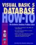 Visual Basic 5 Database How-to
