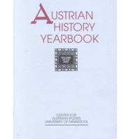 Austrian History Yearbook. V. 33 2002