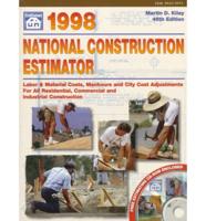 1998 National Construction Estimator