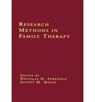 Research Methods in Family Therapy