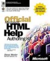The Official Microsoft HTML Help Authoring Kit