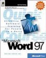 Quick Course in Microsoft Word 97