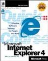 Quick Course in Microsoft Internet Explorer 4