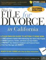 File for Divorce in California