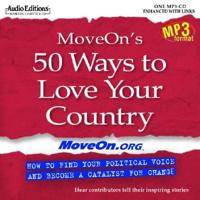 Moveon's 50 Ways To Love Your Country