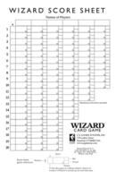 Wizard(r) Oversized Scorepads