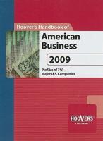 Hoover's Handbook of American Business 2009