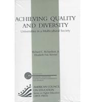 Achieving Quality and Diversity