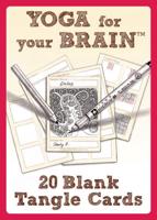 Yoga for Your Brain - 20 Blank Tangle Cards