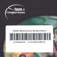 American Drug Index 2006 on CD-ROM
