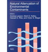 Natural Attenuation of Environmental Contaminants