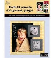 10 20 30 Minute Scrapbook Pages