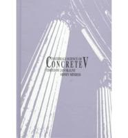 Materials Science of Concrete. V. 5
