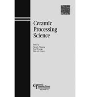 Ceramic Processing Science