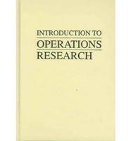 Introduction to Operations Research