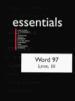 Word 97 Essentials. Level 3
