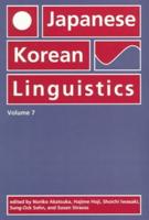 Japanese/Korean Linguistics. Vol. 7
