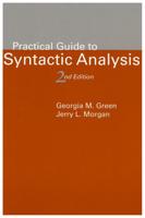 Practical Guide to Syntactic Analysis