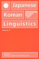 Japanese/Korean Linguistics. Vol. 14