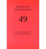 French Xx Bibliography Issue 49