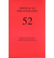 French Xx Bibliography Issue 52