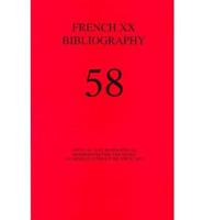 French XX Bibliography Issue 58