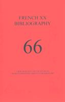 French XX Bibliography, Issue 66