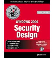 MCSE Windows 2000 Security Design