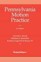 Pennsylvania Motion Practice 2016