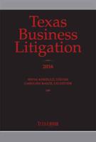 Texas Business Litigation 2016