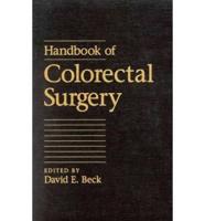 Handbook Colon and Rectal Surgery