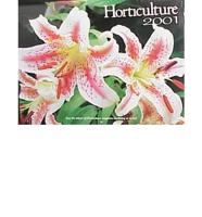 Horticulture 2001 Calendar