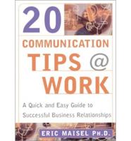 20 Communication Tips @ Work