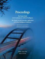 Proceedings of the Twenty-Ninth AAAI Conference on Artificial Intelligence and the Twenty-Seventh Innovative Applications of Artificial Intelligence Conference Volume Three