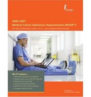Medical School Admission Requirements (MSAR) 2006-2007