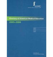 Directory of American Medical Education 2005-2006