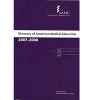 Directory of American Medical Education 2007-2008