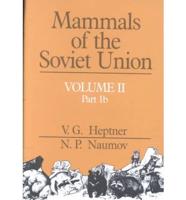 Mammals of the Soviet Union. Vol 2 Carnivora (Weasels)