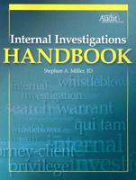Internal Investigations Handbook