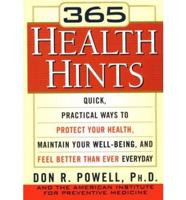 365 Health Hints