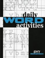 Daily Word Activities