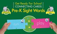 Get Ready for School Connecting Cards: Pre-K Sight Words