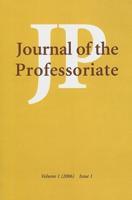 Journal of the Professoriate, Volume 1, Issue 1