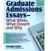 Graduate Admissions Essays