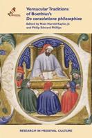 Vernacular Traditions of Boethius's De Consolatione Philosophiae