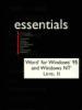 Word for Windows 95 Essentials Level II